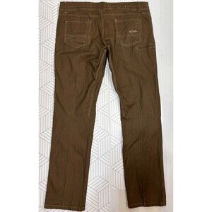 Kuhl Kanvus Jean Patina Dye Hiking Outdoor Stretch Pants Brown Size 40x34 g